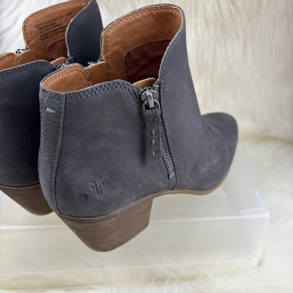 Frye Charcoal Gray Ankle Booties size 9.5 Woman - Picture 6 of 14